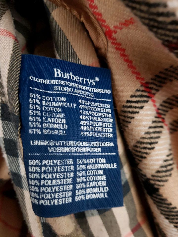 Burberry Damen Trenchcoat Gr. 44 in Hilpoltstein