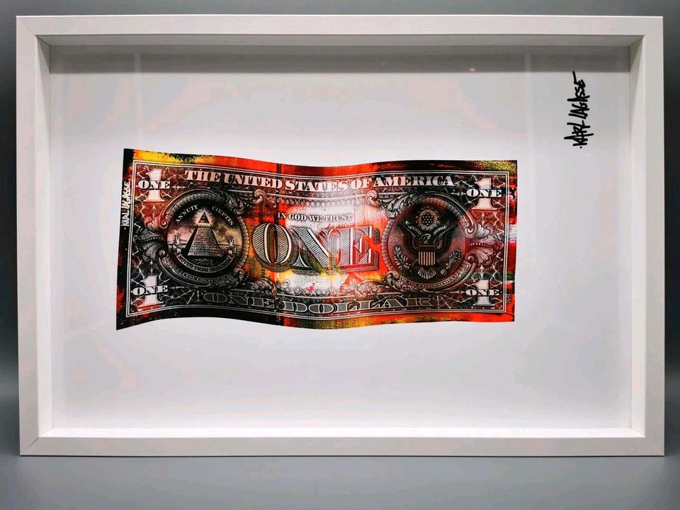 Karl Lagasse Signiert Pop Art-Dollar 23 Moderne Kunst Bild 28 /33 in Herne