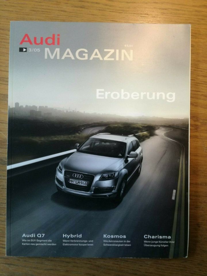 6x Audi Magazin Österreich und Deutschland Q7 RS4 A6 A3 in Berlin