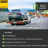 Fahrer für Fahrzeugüberführung (m/w/d) in Erfurt-Urbich auf 520 Euro-Basis. Thüringen - Erfurt Vorschau