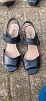 Sandalen schwarz mit Absatz Hessen - Korbach Vorschau