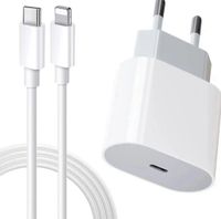 iPhone Ladekabel mit Adapter Schnellladekabel Neu Rügen - Sassnitz Vorschau