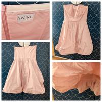 Swing, Trägerloses kurzes Kleid, Ballonrock, Größe 36 Niedersachsen - Braunschweig Vorschau