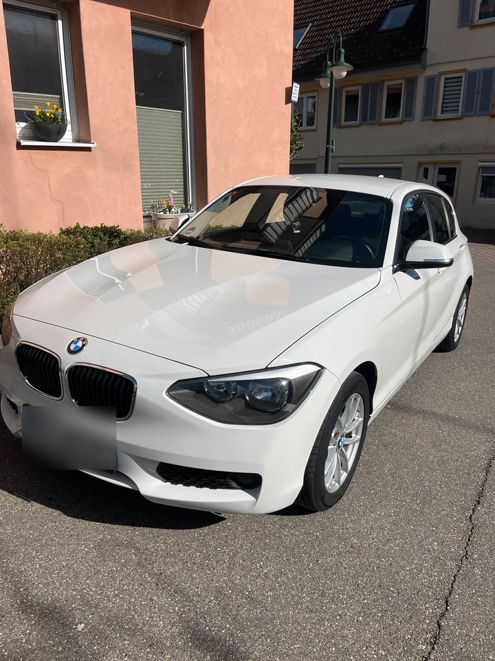 BMW 118d  F20 in Pfalzgrafenweiler