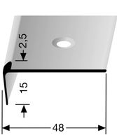 Küberit Treppenkantenprofil Typ 859, vinyl, Bodenbelag, Planken Niedersachsen - Winsen (Luhe) Vorschau