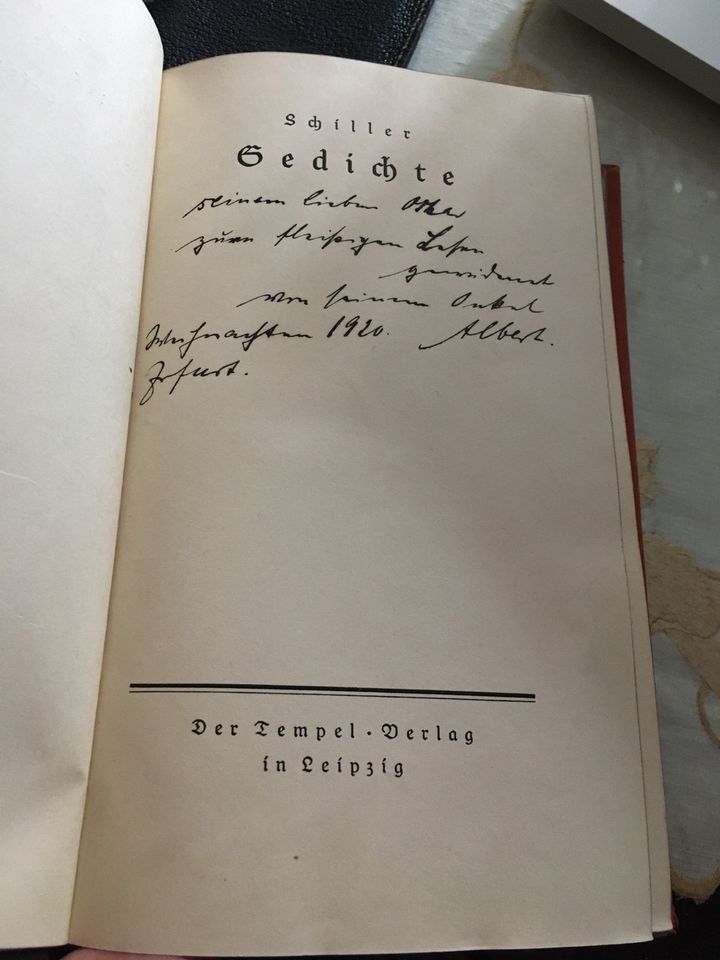 Schiller Sämtliche Werke in 13 Bänden 1920er Frakturschrift in Berlin