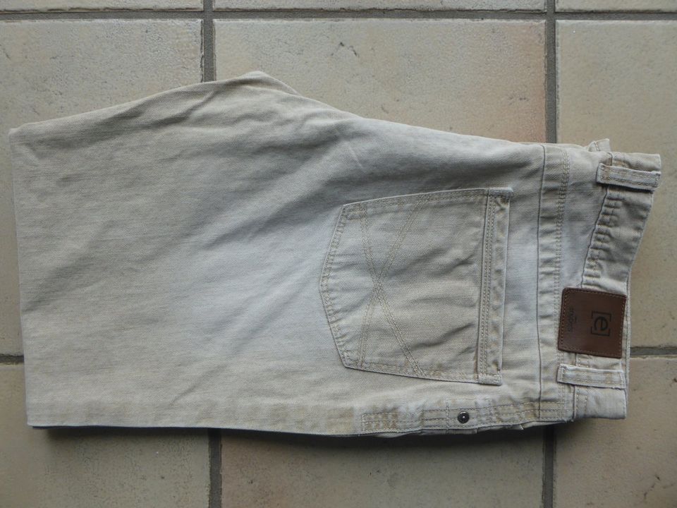 Herren-Jeans von Engbers, beige, Größe 26 in Bergisch Gladbach