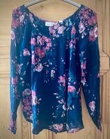 Bluse Blumenmotiv, Einheitsgröße Hessen - Biebesheim Vorschau