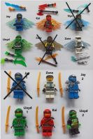 Ninjago Figuren - Jay / Kai / Nya / Lloyd / Cole / Zane / Helden Nordrhein-Westfalen - Moers Vorschau