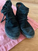 Schwarze Schuhe Damen Halbschuhe Bayern - Bobingen Vorschau