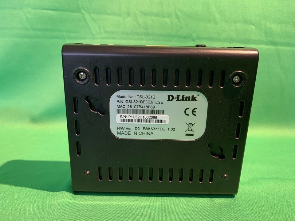 D-Link DSL-321B DSL Modem ADSL inkl. DSL Kabel in Kiel