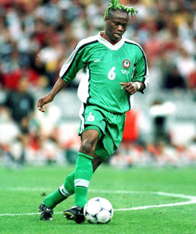 TRIKOT NIGERIA WM 1998 Gr M in Duisburg