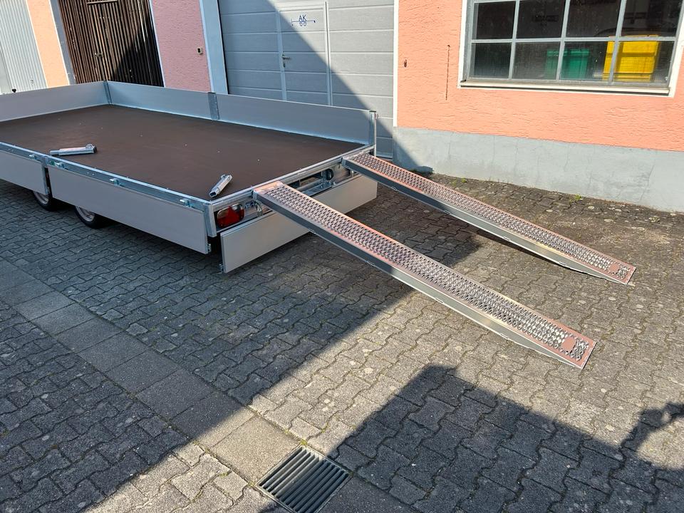 3.500kg Anhänger Hochlader Transporter Vermietung Auto mieten in Wolfsegg