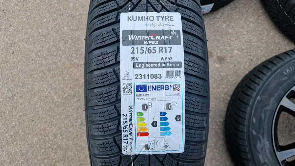 Winterkompletträder Tucson NX4 RDKS 215/65R17 99V 5x114.3 ET47 in Burgau