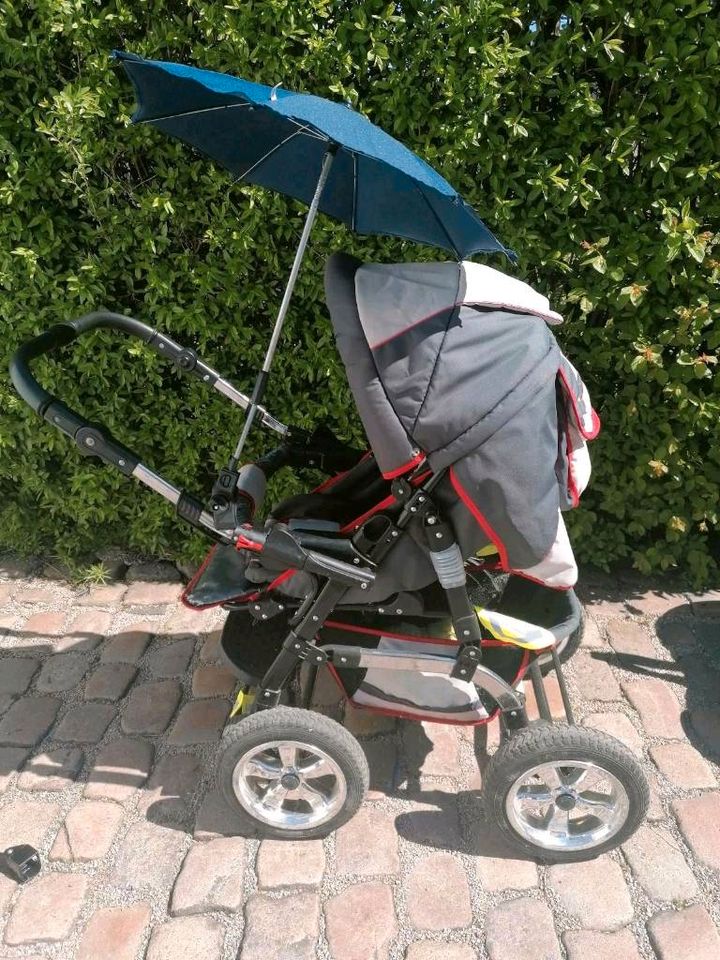 Kinderwagen Set mit Babyschale von Bergsteiger in Wilkau-Haßlau