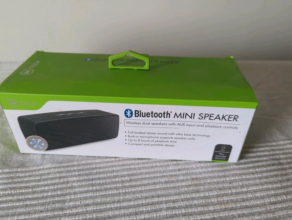 Bluetooth Mini Speaker Lautsprecher Box in Noer