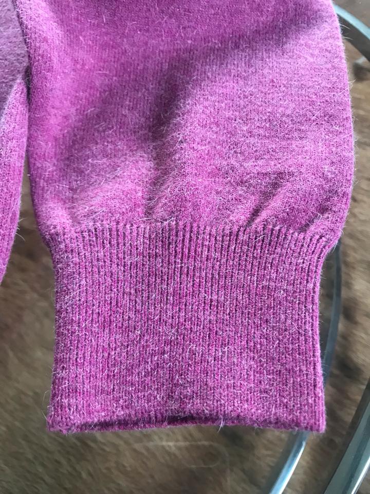 ☀️ MOLGOY ☀️ Pulli hochwertig•Beere•mit Lammwolle/Angora/Viskose in Mechernich