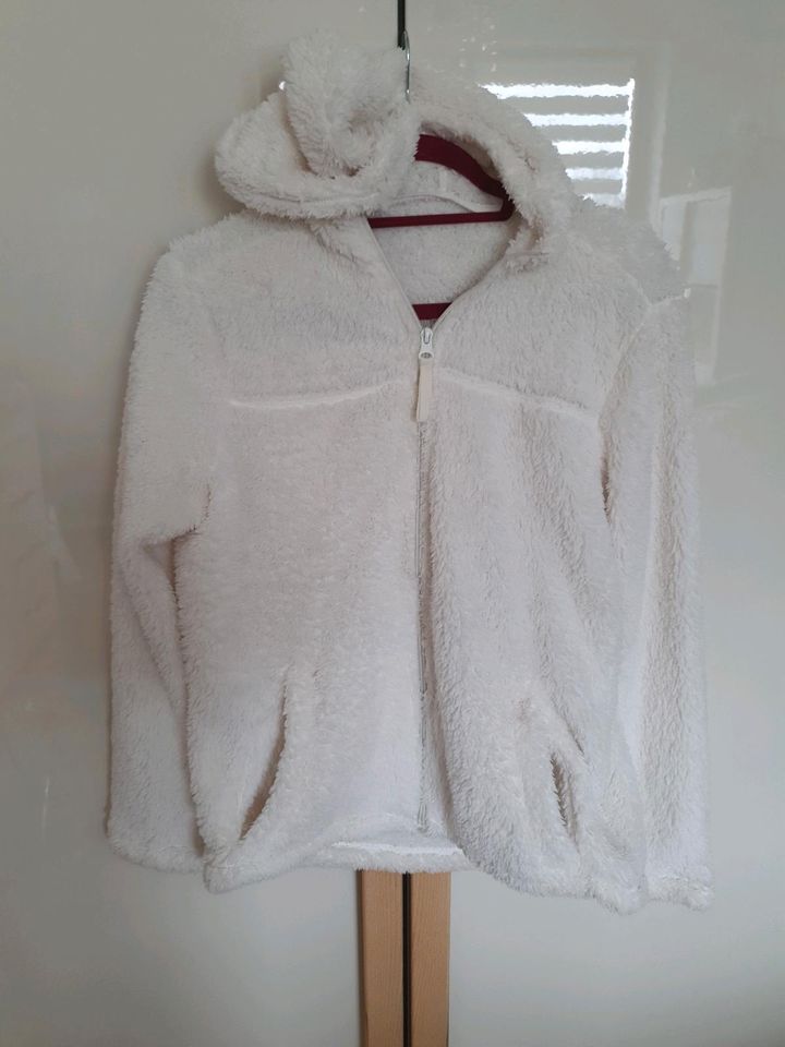 Kuscheliger Teddy Hoody, Jacke  neu Creme Gr. L in Gelsenkirchen