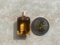 CITRIN 37 Carat Anhänger in 14k 585 Gelbgold Frankfurt am Main - Westend Vorschau