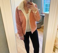 Pink weiße Jacke Jeansjacke gefüttert Primark 36 Nordrhein-Westfalen - Mönchengladbach Vorschau