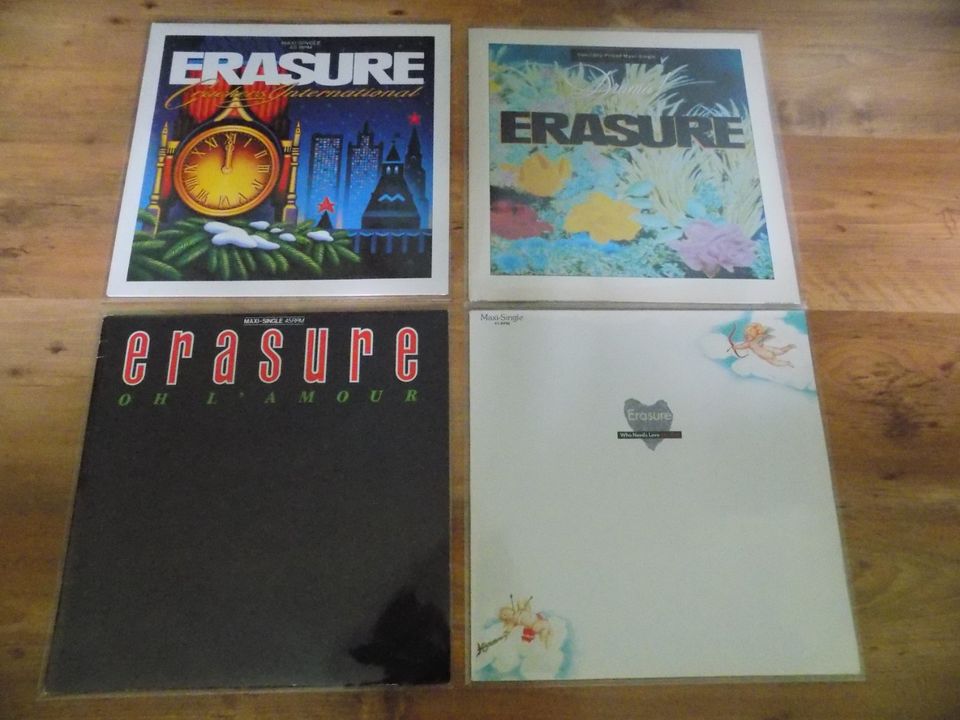 20 Schallplatten Vinyl LP Maxi ===ERASURE=== Top Selten in Berlin