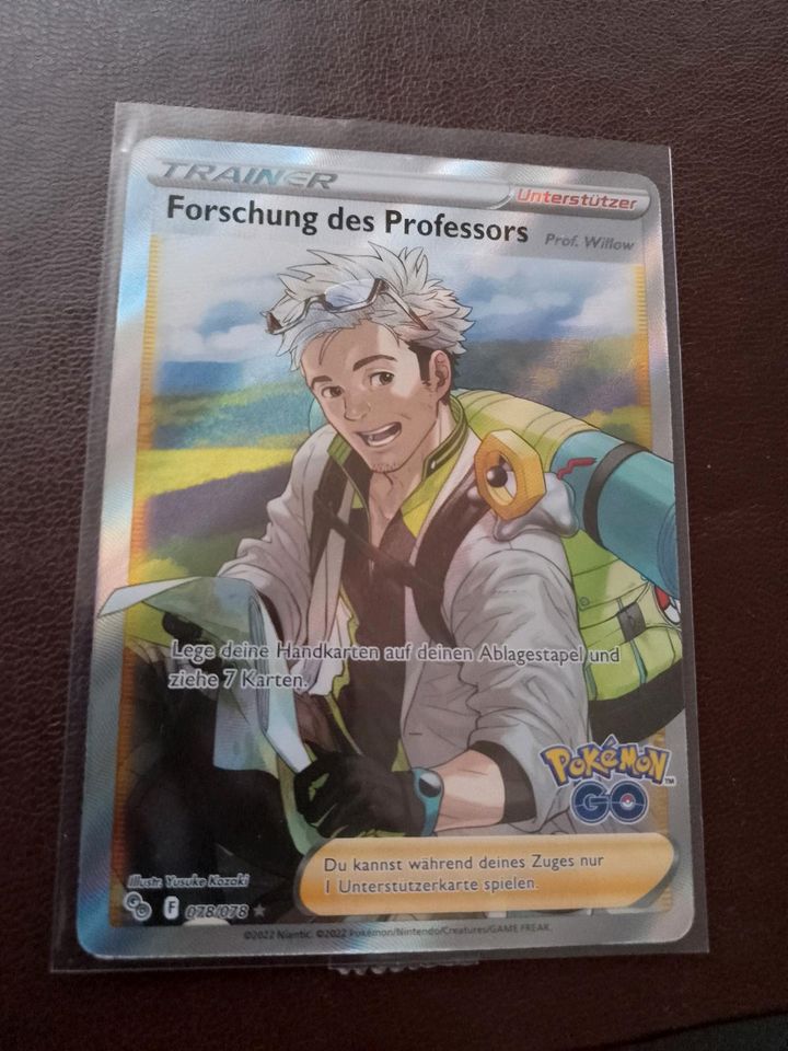 Pokemon Karte Forschung des Professors in Hannover