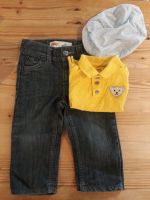 T-Shirt Basecap Jeans 68 74 80 86 55 steiff Knopf levi strauss Thüringen - Meiningen Vorschau