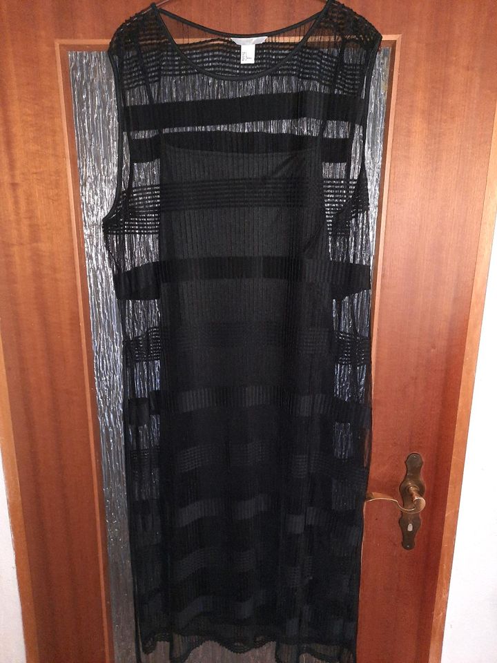 Kleid, H&M,transparent mit schwarzem Unterrock in Rinteln