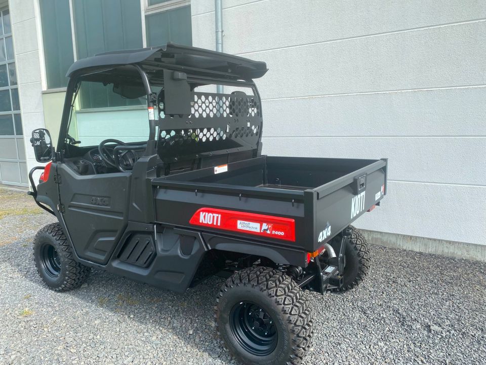 Kioti K9 2400 UTV Kommunal ähnlich Kubota John Deere Gator in Wabern