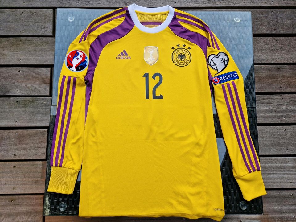 Adidas DFB Deutschland Player issue Trikot Quali EURO 2016 Zieler in München