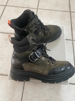 Tamaris winterboots Halbstiefeln stiefeletten khaki leder gr. 38 Bayern - Ergolding Vorschau