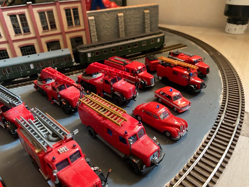 Konvolut Feuerwehrmodelle in HO in Wildeck