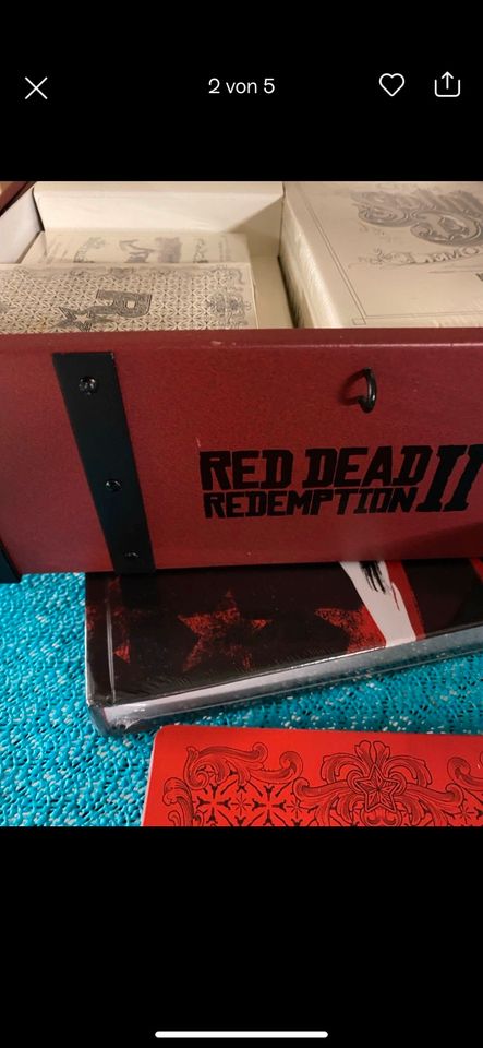 Red Dead Redemption 2 Collectors Edition Box mit Lösungsbuch in Ansbach