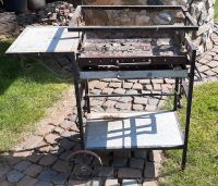 Alter Schmiedeeiserner Grill, Rost Höhenverstellbar Niedersachsen - Rhumspringe Vorschau