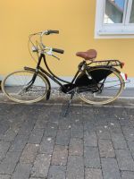 Damen/Mädchen Holland Fahrrad schwarz Bayern - Aichach Vorschau