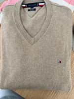 Tommy Hilfiger Pullover mit V-Ausschnitt| Beige| L Hessen - Rüdesheim am Rhein Vorschau