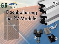 Dachhalterung Solar für 2 Module 2,5m 40x40 cm Bayern - Rosenheim Vorschau