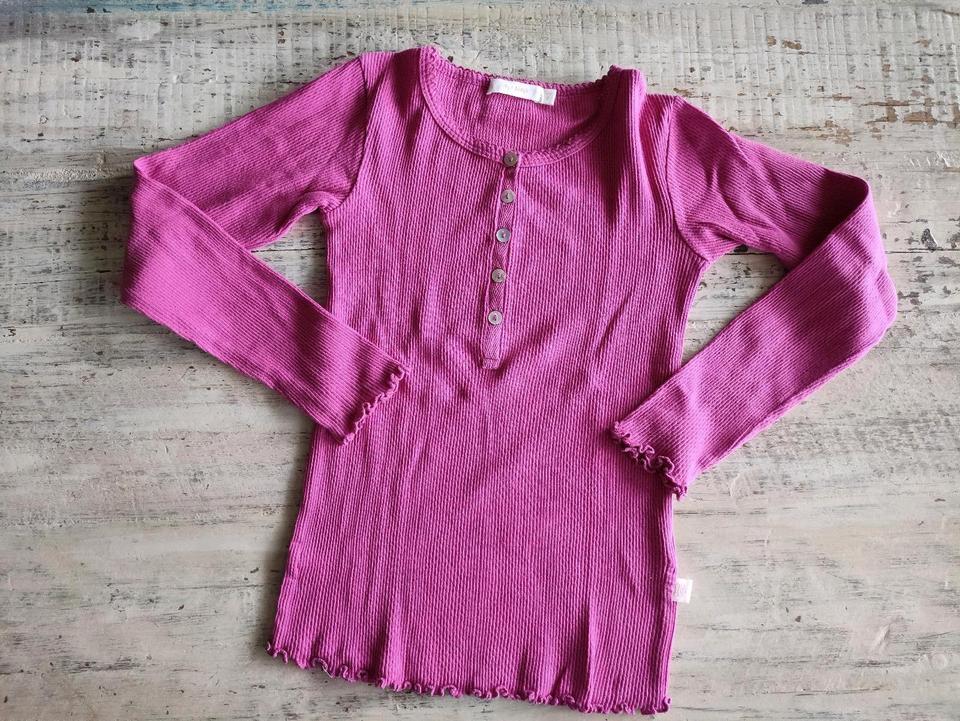 AYA NAYA Shirt Henley 7y 122 Longsleeve Langarm Pink TOP Skandi in Stuttgart