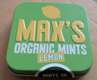 STARBUCKS MAX'S ORGANIC MINTS Pillen Blech Schmuck Sammler Dose Berlin - Steglitz Vorschau