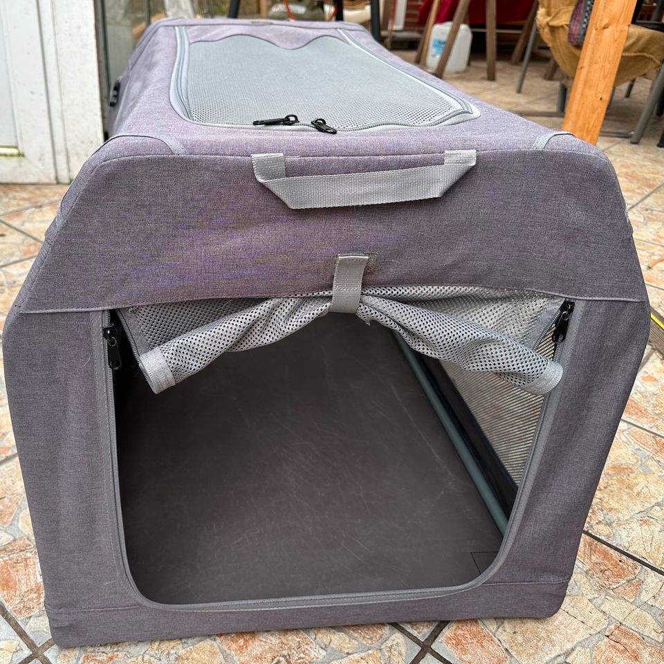 AniOne Hunde Transportbox Traveller L 91x61x58cm - gebraucht in Osteel