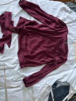 RALPH LAUREN exclusiv Bluse L Bordeaux transparent Dresden - Prohlis-Nord Vorschau