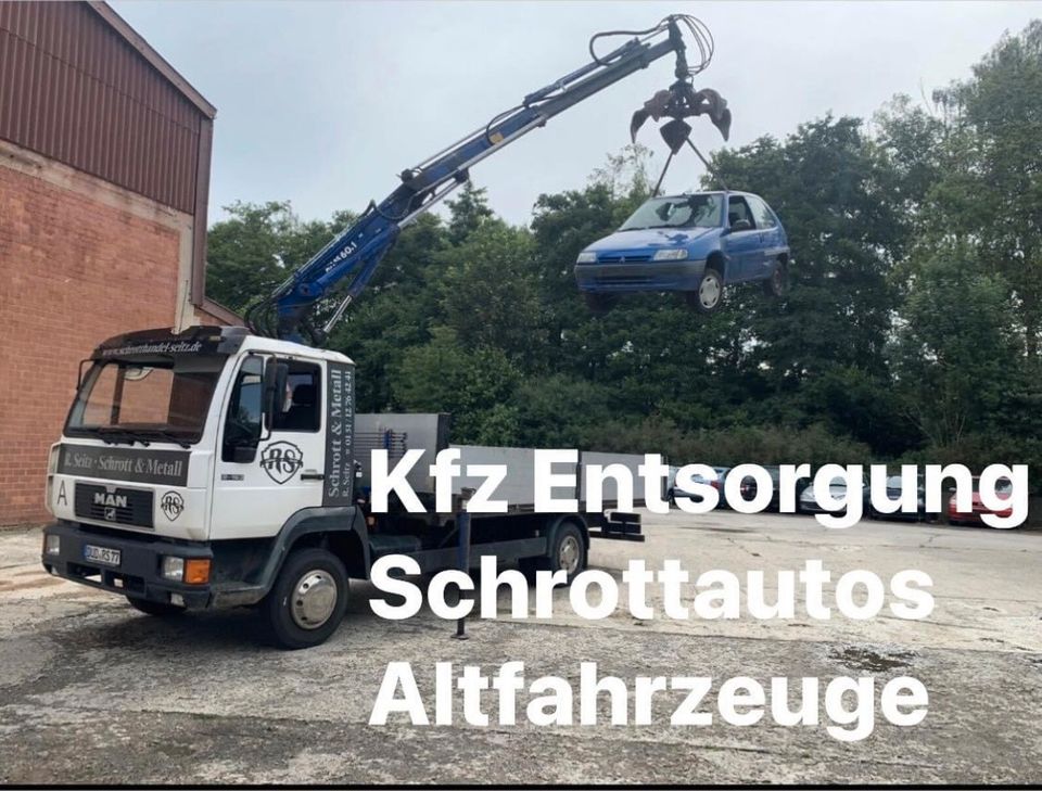 Kfz Entsorgung•Ankauf•Schrottautos•Pkw Ankauf•von top bis Schrott in Duderstadt