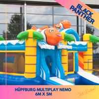 Hüpfburg Multiplay Nemo zu vermieten 6m x 5m Bayern - Goldbach Vorschau