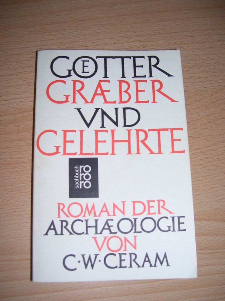 Buch: Götter, Gräber und Gelehrte Roman in Landshut