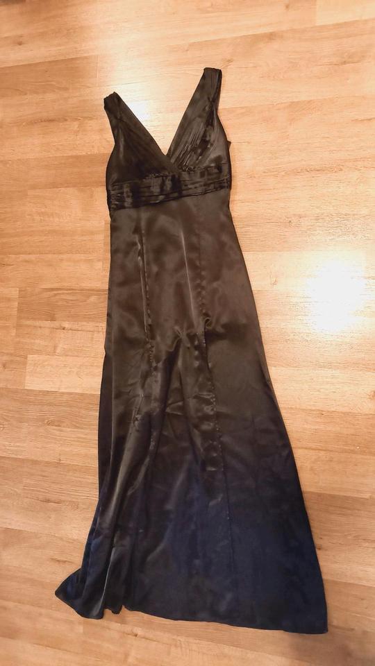 schwarzes Abendkleid Satinoptik Laura  Scott, Gr 34 in Hamburg