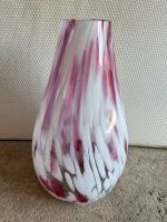 Glas Vase rosa Weis 56 cm hoch Bayern - Waldsassen Vorschau