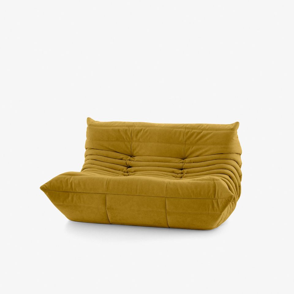 ligne roset Hohenzollernstr TOGO 2er Sofa Alcantara Gelb PREORDER in München