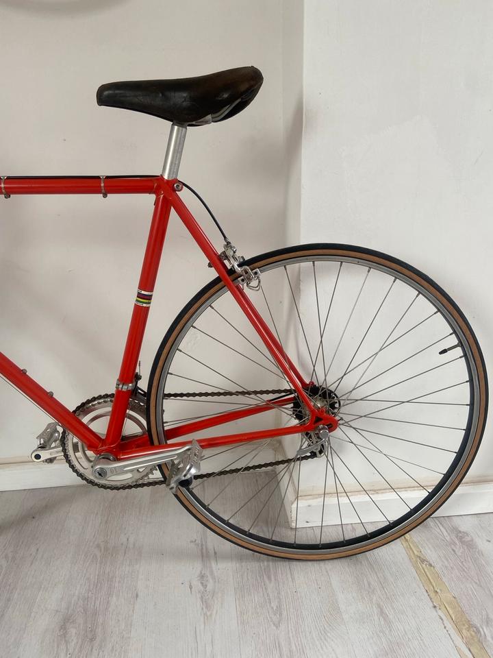 Rennrad RH55 VISSER VAINQUEUR CINELLI Ledersattel 12Gang 1985 in Bremen
