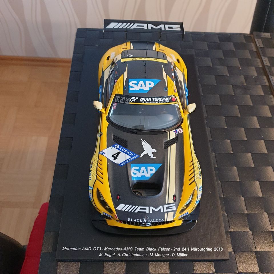 1:18 Spark 3x AMG GT 3 Mercedes Nürburgring Kollektion OVP in Bamberg