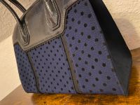 Ruby Shoo 60er Jahre Retro navy blau Vintage Punkte Handtasche Nordrhein-Westfalen - Wermelskirchen Vorschau